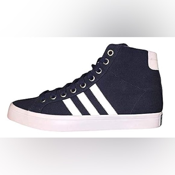 Adidas Court Vantage Mid S79303 Men's Navy High-Top Sneakers sue 13 Lace Up RARE